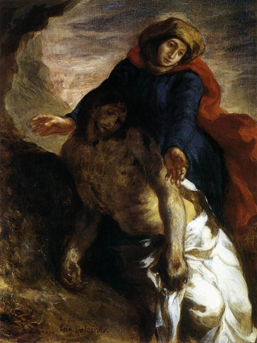 Giovane orfana al cimitero - Museo del Louvre, Parigi